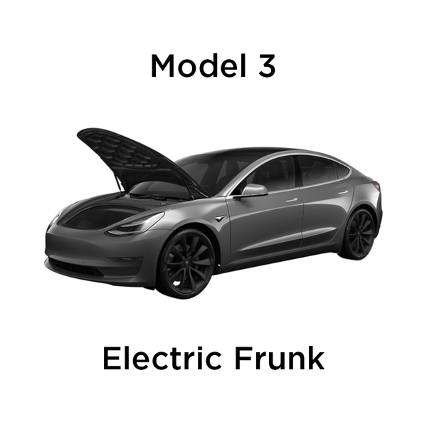 Tesla Model 3 – How to open the hood/frunk 